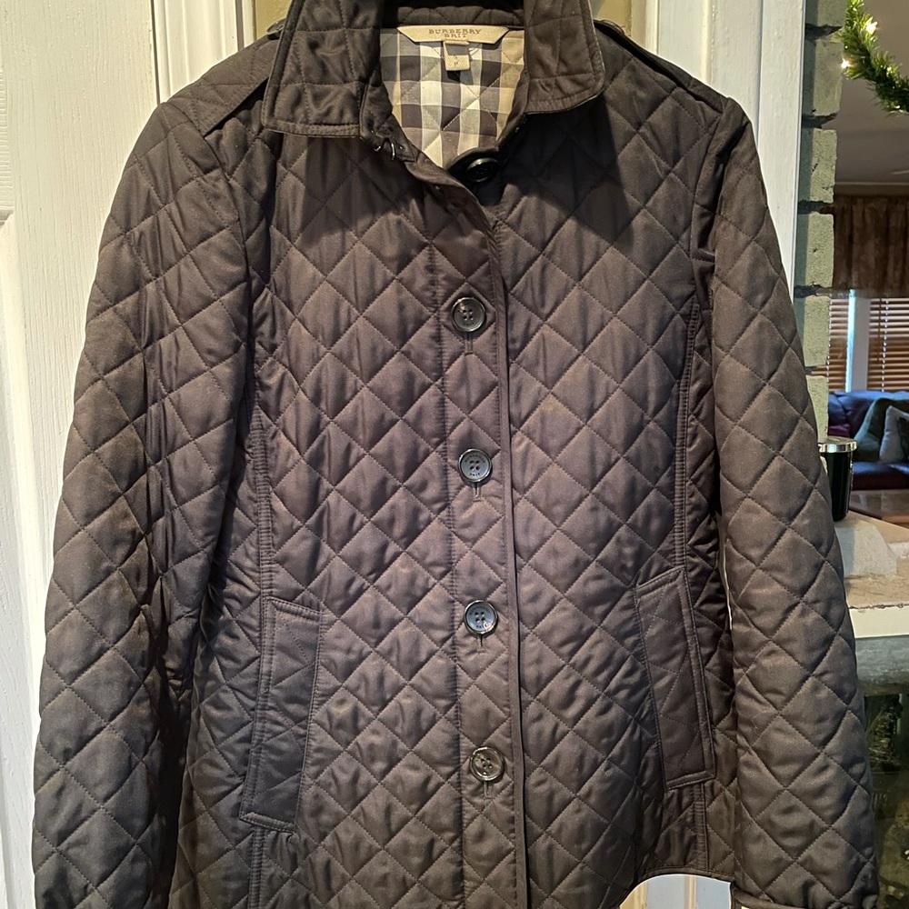 Burberry quilted jacket